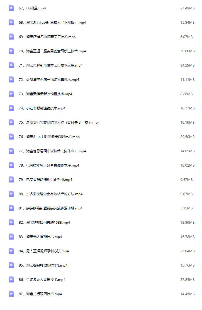 图片[6]-2025年06月17日更新-电商技术每天分享最新2025专栏课程【视频：87节】-一起筹课网