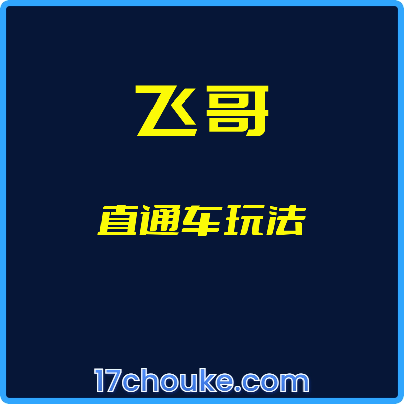 （飞哥）直通车玩法【视频：20节】-一起筹课网