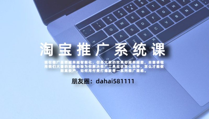 25年04月28日-（大海）淘宝高阶付费推广课-一起筹课网