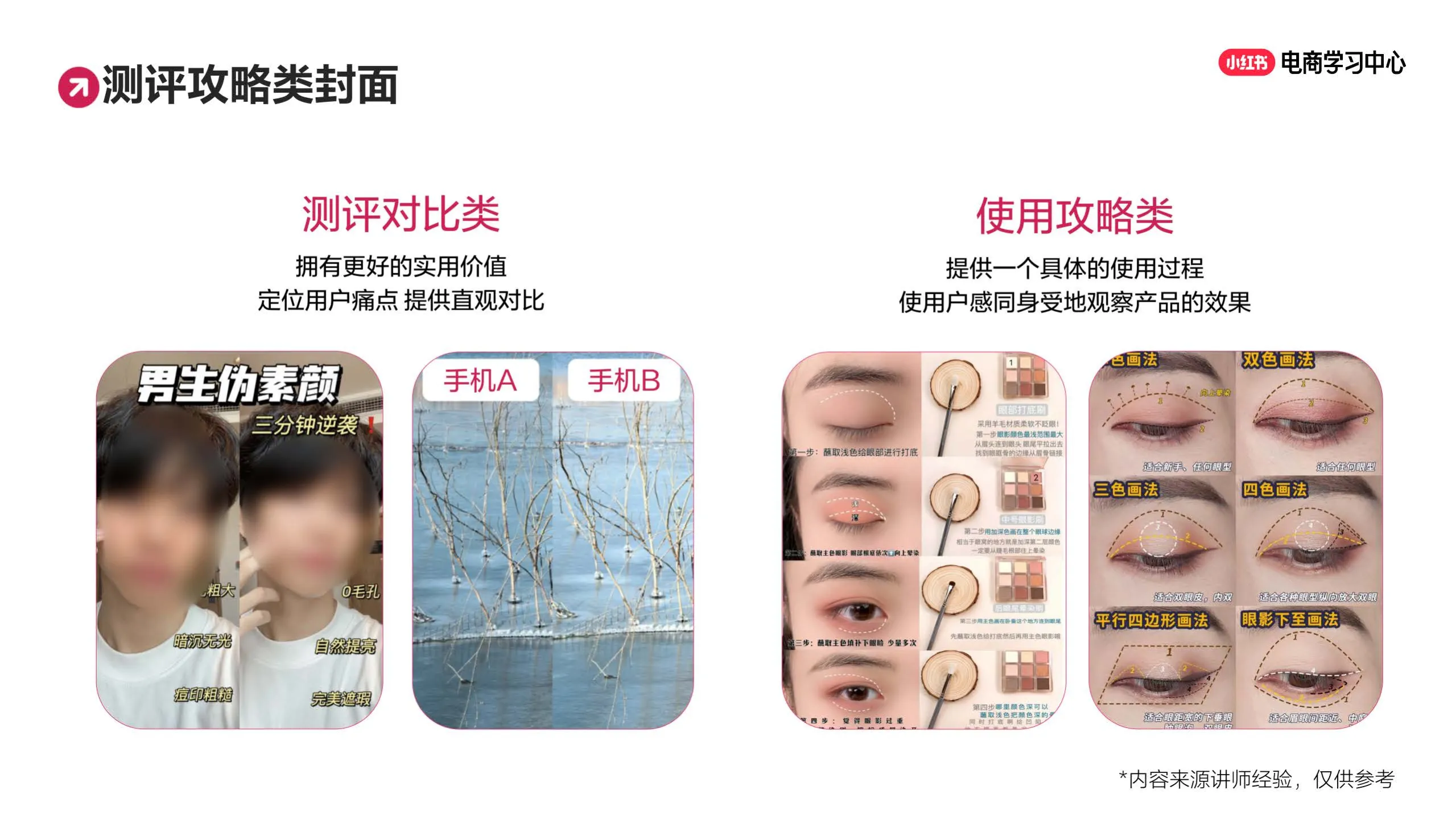 图片[8]-小红书小眼睛太少怎么办？新手必学的笔记创作思路（上）.pdf-一起筹课网