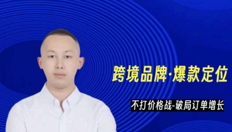 (万恐龙跨境)爆款定位高客单产品破局同质化战略【视频:5节】-一起筹课网