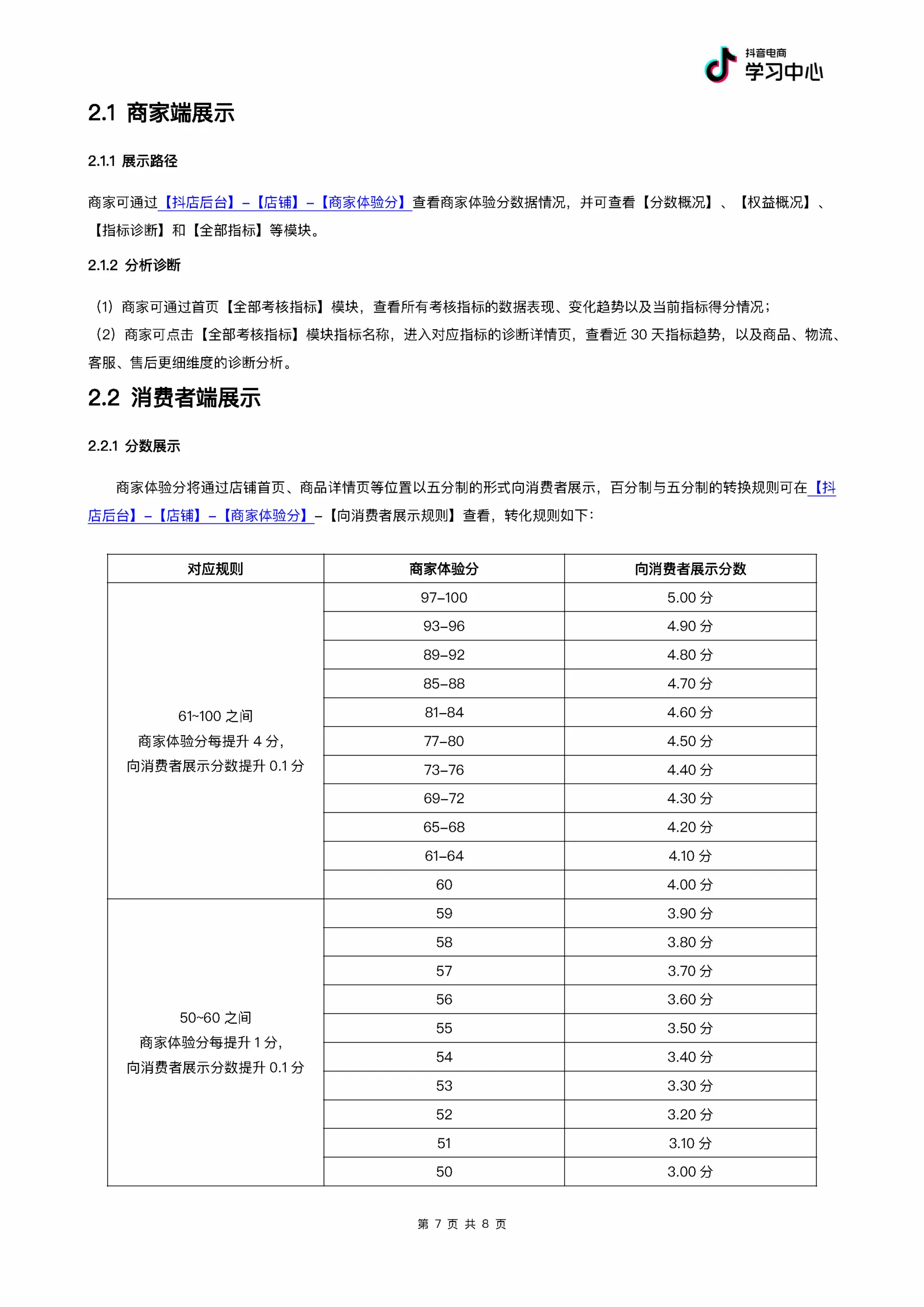 图片[7]-2025抖音商家体验分规范.pdf-一起筹课网