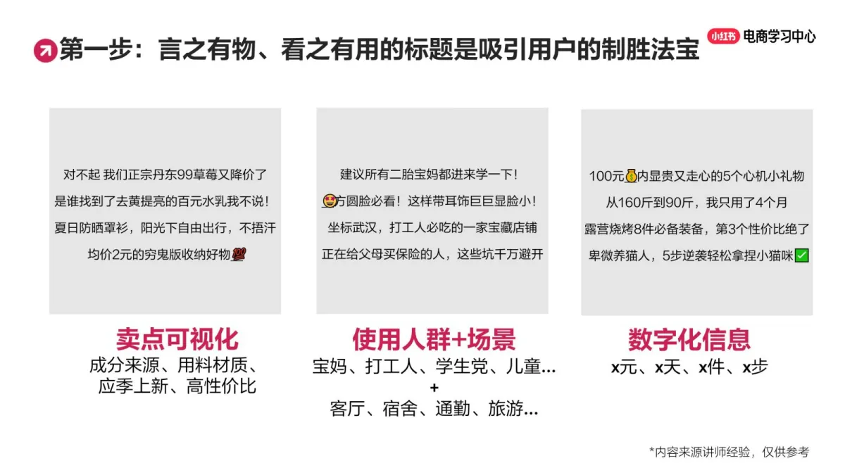 小红书：拿来就用的爆款笔记内容+选题公式.pdf