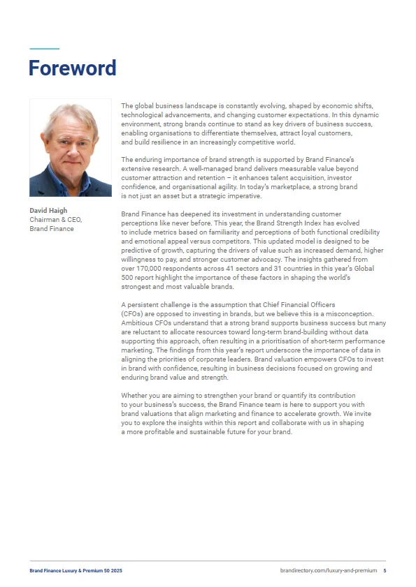 2025年全球高端奢侈品牌价值50强报告（英文版）-Brand Finance.pdf