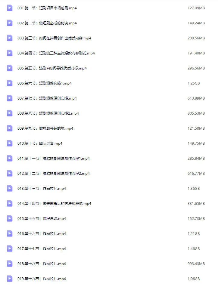 图片[3]-咪课文化-短剧项目淘金计划第四期2025年6月(价值9980元)-一起筹课网