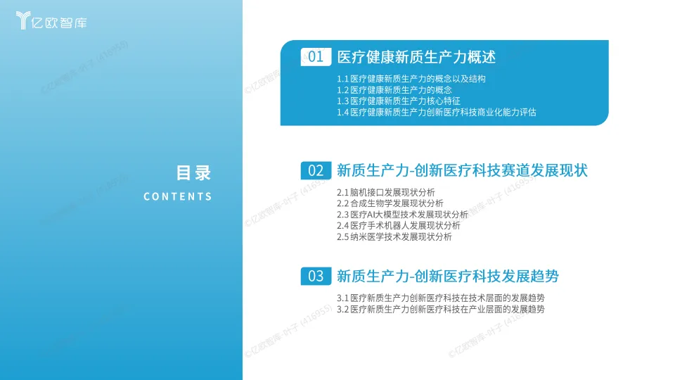 2025 医疗健康新质生产力 “创变引擎” 系列洞察 创新医疗科技篇-亿欧智库.pdf