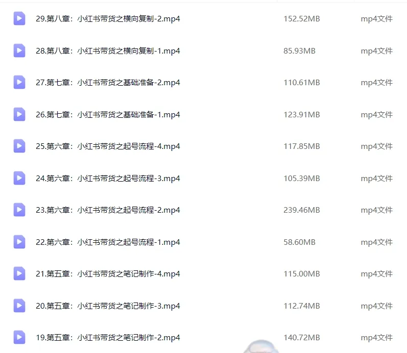 图片[3]-盗坤-小红书带货陪跑营17期2025年6月完结29节(价值1980元)-一起筹课网