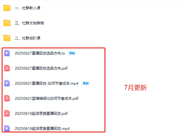 25年07月04日更新-老范电商社群-淘宝无货源2025VIP教程