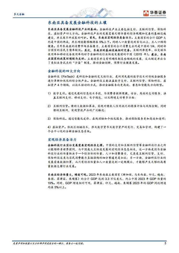 多元金融专题研究：东南亚：金融科技下一站-华泰证券.pdf