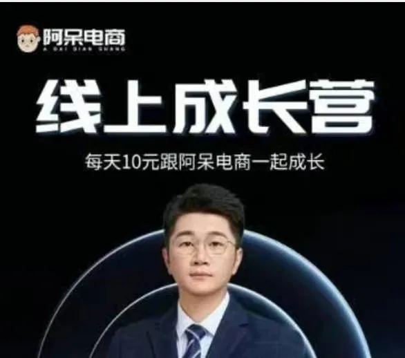 阿呆电商-线上成长营2025年6月(价值3650元)-一起筹课网