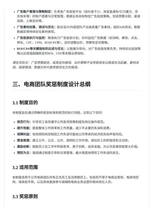 电商团队员工奖惩管理制度.pdf
