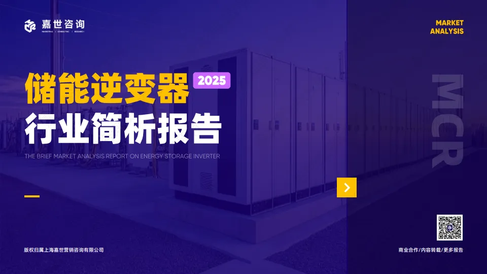 2025年储能逆变器行业简析报告-嘉世咨询.pdf-一起筹课网