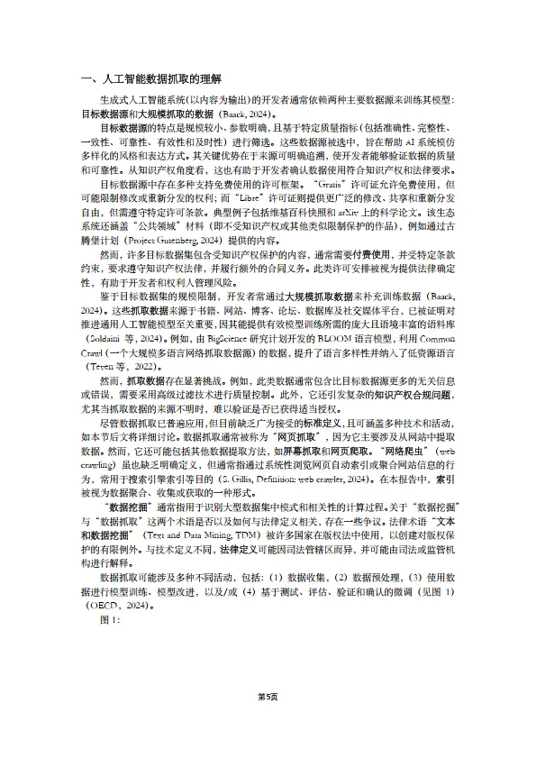 2025年人工智能研究报告-爬取训练数据训练人工智能的知识产权问题（中文版）-OECD_5.png