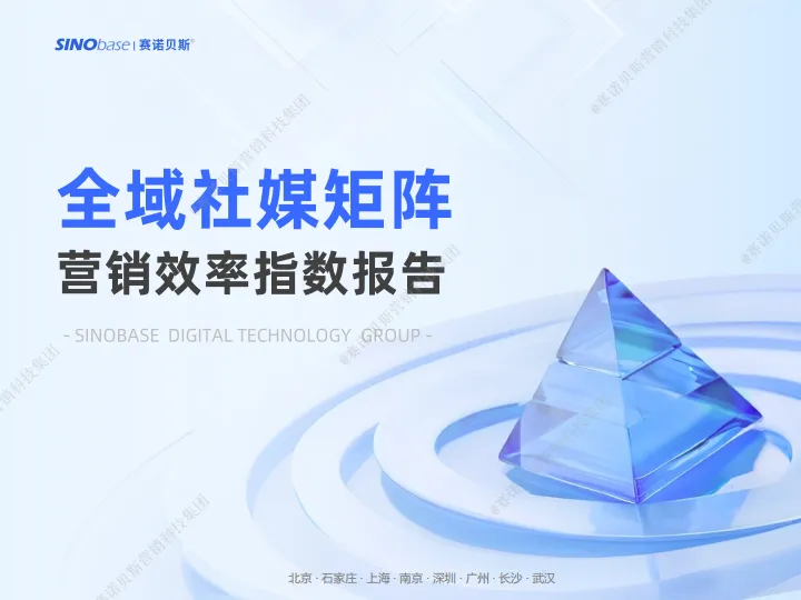 2025年全域社媒矩阵营销效率指数报告-赛诺贝斯.pdf-一起筹课网