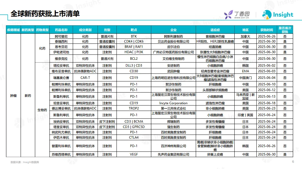2025年6月全球新药月度报告-数据篇-丁香园_6.png