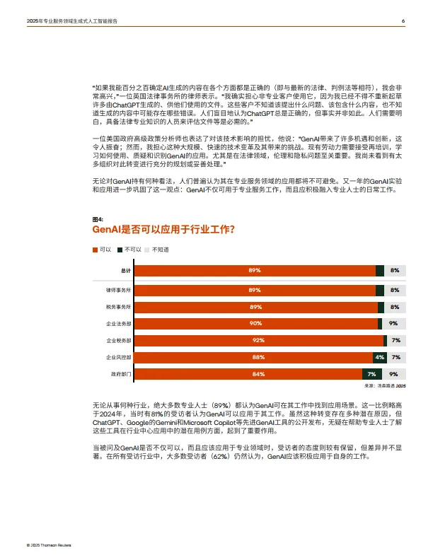 2025年专业服务领域⽣成式⼈⼯智能报告-汤森路透_6.png