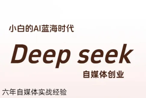冰冰老师·普通人如何利用Deepseek创业【视频:38节】