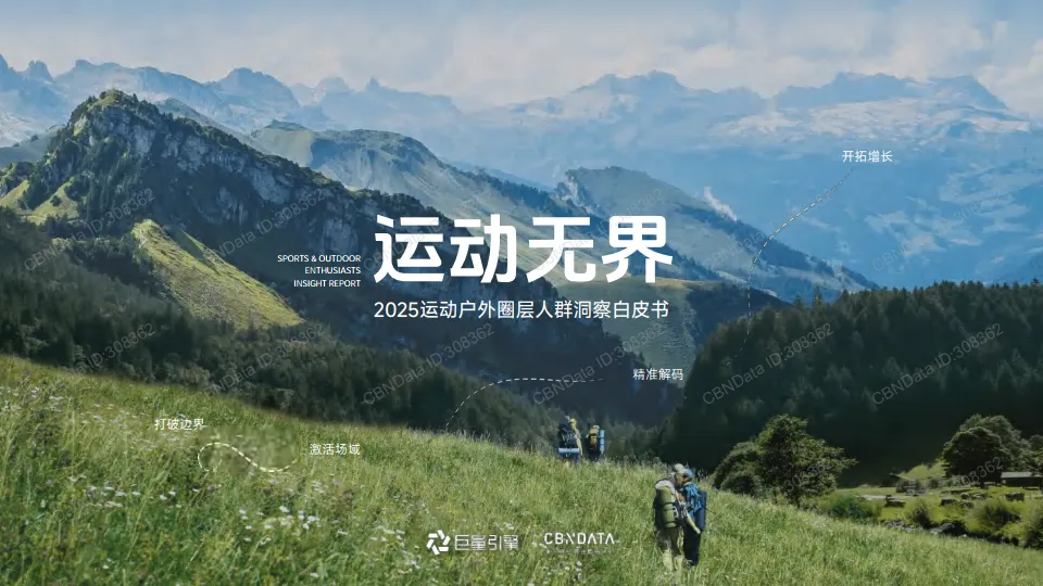 2025运动户外圈层人群洞察白皮书-巨量引擎.pdf-一起筹课网