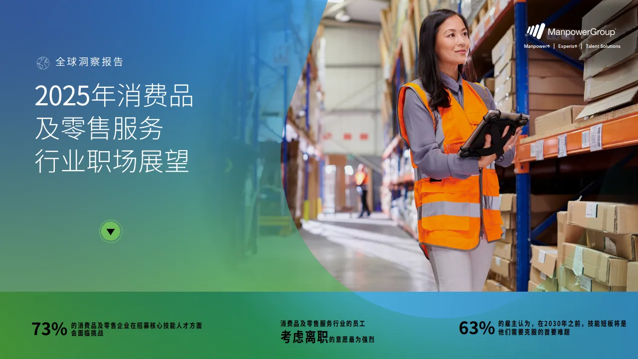 2025年消费品及零售服务行业职场展望.pdf-一起筹课网