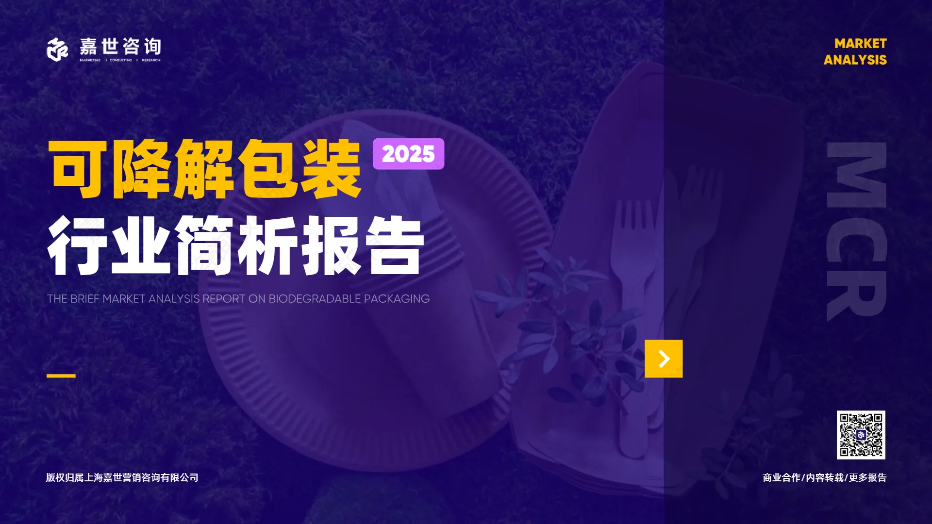 2025年可降解包装行业简析报告-嘉世咨询.pdf-一起筹课网
