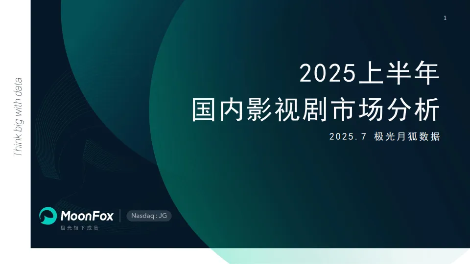 2025上半年国内影视剧市场分析报告-MoonFox月狐数据.pdf-一起筹课网