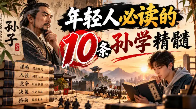 某公众号付费文章：年轻人必读的10条孙学精髓-一起筹课网