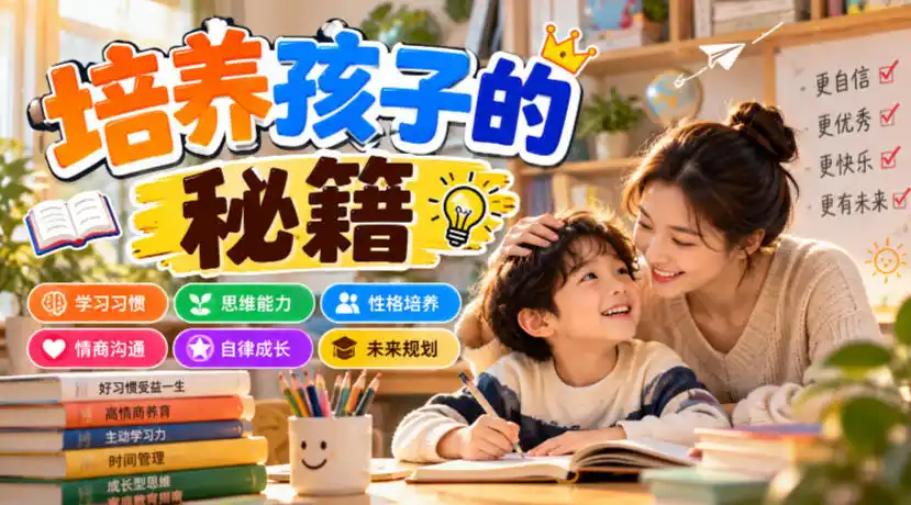 某公众号付费文章：培养孩子的秘籍-一起筹课网