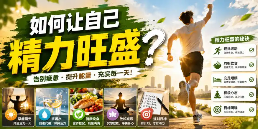 付费文章:如何让自己精力旺盛?-一起筹课网