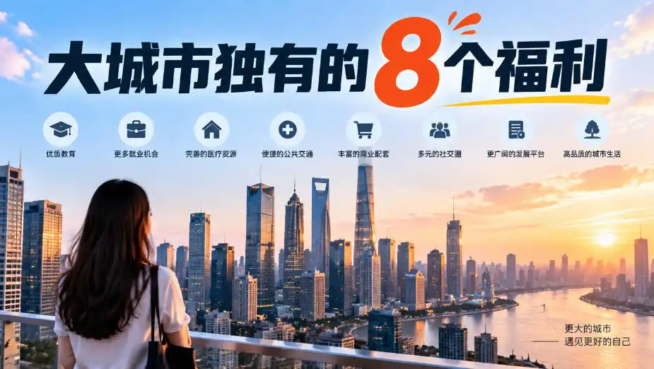 某公众号付费文章：大城市独有的8个福利-一起筹课网