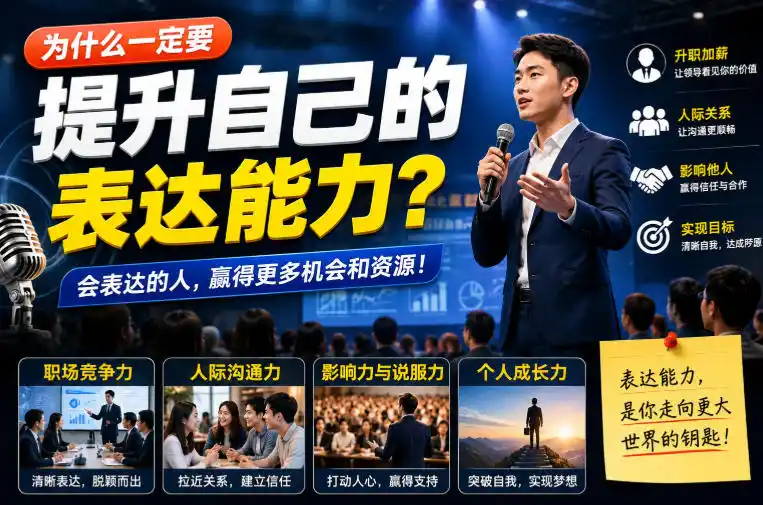 付费文章:为什么一定要提升自己的表达能力?-一起筹课网