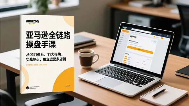 亚马逊全链路操盘手课，从0到1体系、11大模块、实战复盘，独立运营多店铺-一起筹课网