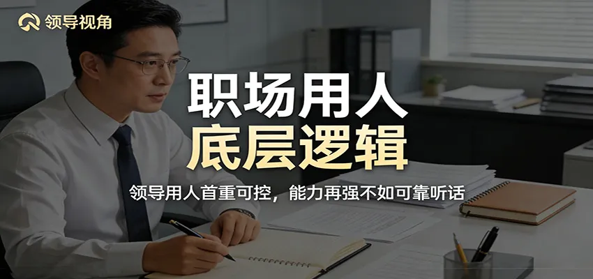 公众号付费文章:职场用人底层逻辑,领导用人首重可控,能力再强不如可靠听话-一起筹课网
