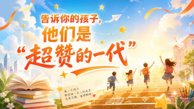 某付费社群专属文章：告诉你的孩子，他们是“超赞的一代”。-一起筹课网
