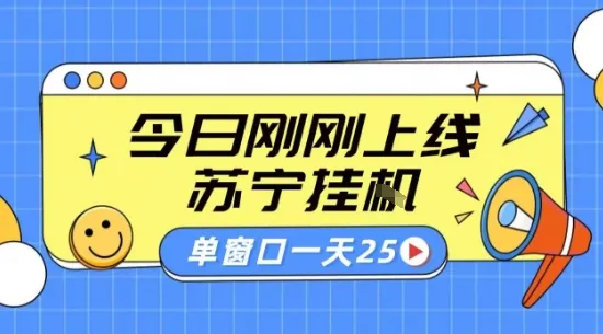苏宁全自动采集挂G项目 稳定可批量 单窗口收益30+ 附教程【揭秘】-一起筹课网