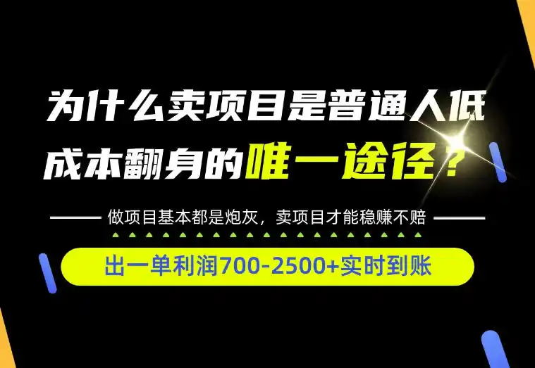 普通人如何靠互联网賺取自己的第一桶金！全类目实操型教学，看完你全都懂了！【揭秘】-一起筹课网