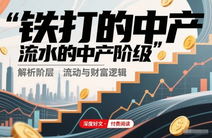 付费文章：铁打的中产，流水的中产阶级-一起筹课网