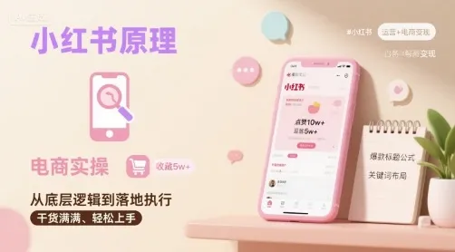 小红书原理以及详细实操流程,小红书电商教程