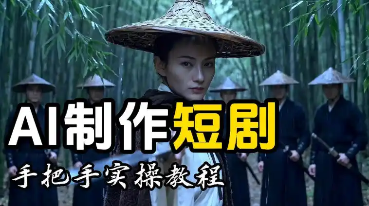 【保姆级手把手教程】AI短剧制作完整流程教学，从小白零基础到成片大神-一起筹课网