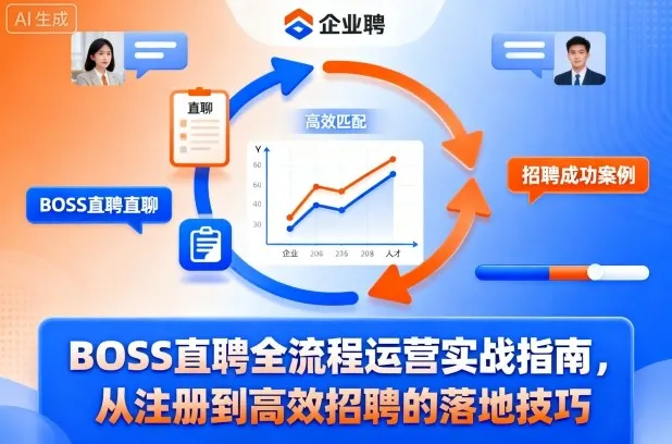 BOSS直聘全流程运营实战指南,从注册到高效招聘的落地技巧-一起筹课网