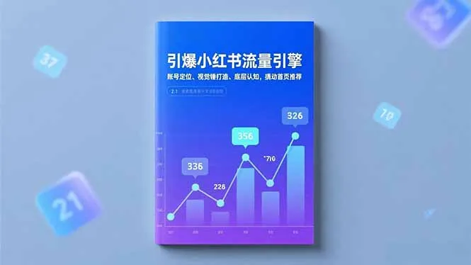 引爆小红书流量引擎，账号定位、视觉锤打造、底层认知，撬动首页推荐-一起筹课网