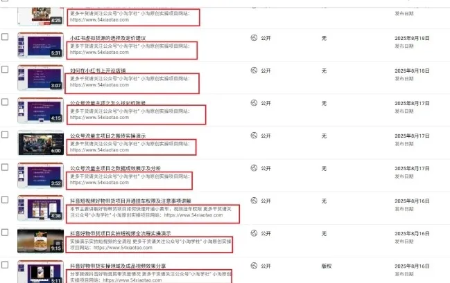 2025油管引流术,分享我是如何通过油管做引流的