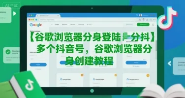 谷歌浏览器分身登陆多个抖音号，谷歌浏览器分身创建教程-一起筹课网